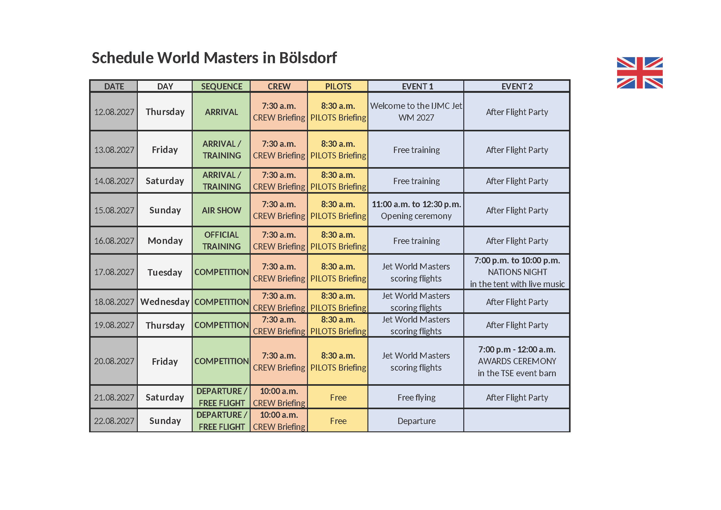Schedule WM Boelsdorf NEW